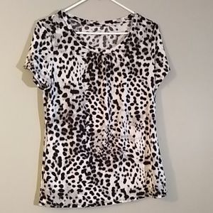 Worthington leopard top